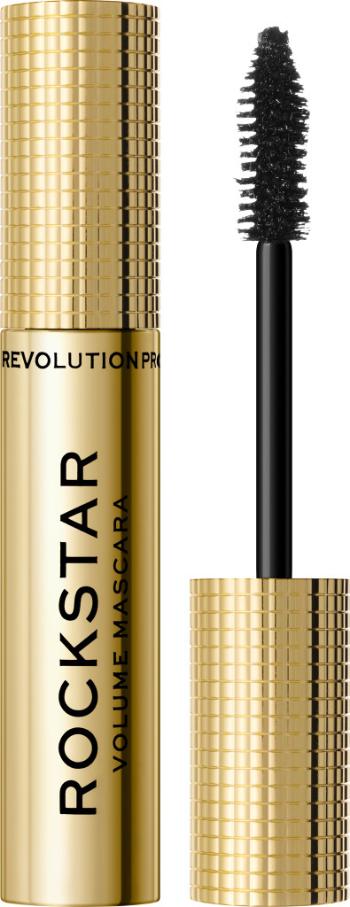 Revolution PRO Mascara de volum pentru gene spectaculoase Rockstar (Volume Mascara Black)} 8 ml