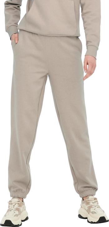 Jacqueline de Yong Pantaloni de trening pentru femei JDYNAJA LIFE Regular Fit 15247696 Simply Taupe L