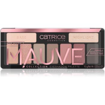 Catrice The Nude Mauve Collection paletă cu farduri de ochi culoare 010 GLORIOUS ROSE 10.6 g