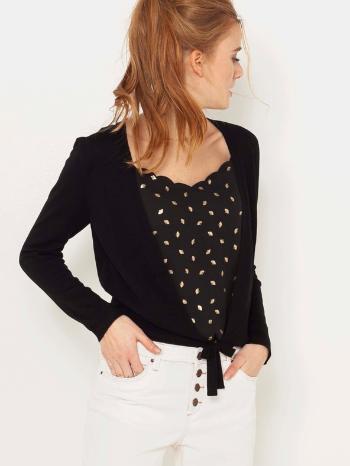 CAMAIEU Cardigan Negru