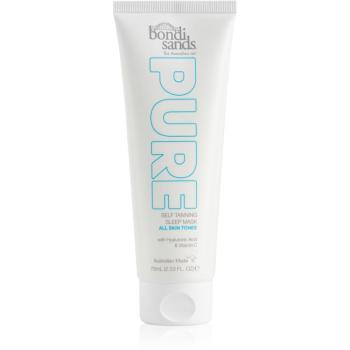 Bondi Sands Pure Self Tanning Sleep Mask mască facială auto-bronzantă, de noapte 75 ml