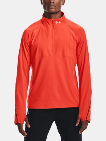 Under Armour Qualifier Run 2.0 1/2 Zip Tricou Portocaliu