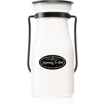 Milkhouse Candle Co. Creamery Rosemary & Mint lumânare parfumată Milkbottle 227 g