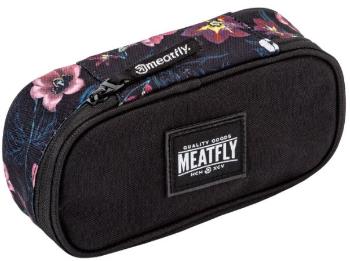 Meatfly Penar Pencil Case Hibiscus Black