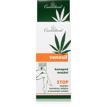 Cannaderm Venosil hemp pain relief cream unguent din canepa supliment alimentar pentru combataterea imflamarii picioarelor 100 ml