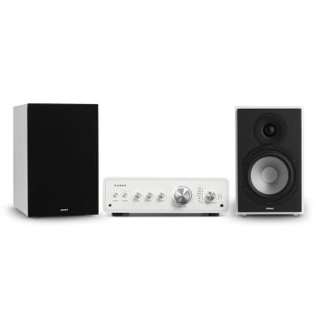 Numan Drive 802, set stereo, amplificator stereo, difuzor de raft, alb / negru