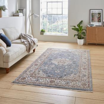 Covor tip traversă albastru/bej 60x230 cm Vintage – Think Rugs