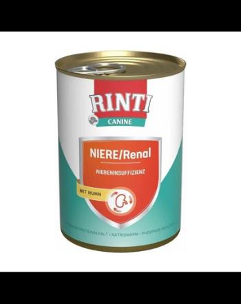 RINTI Canine Kidney-diet/Renal chicken 400 g cu pui, pentru caini