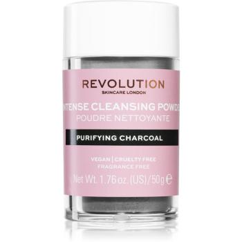 Revolution Skincare Purifying Charcoal pudra de curatare fina 50 g