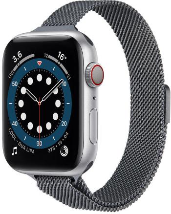 4wrist Curea milaneză de oțel pentru Apple Watch - Space Grey 38/40/41 mm