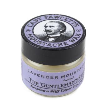 Captain Fawcett Ceară pentru mustață Lavandă (Moustache Wax) 15 ml