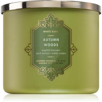 Bath & Body Works Autumn Woods lumânare parfumată 411 g