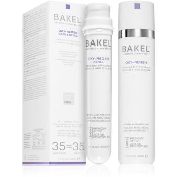 Bakel Oxy-Regen Case & Refill crema intens hidratanta împotriva îmbătrânirii pielii + refill 50 ml