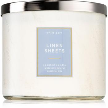 Bath & Body Works Linen Sheets lumânare parfumată 411 g