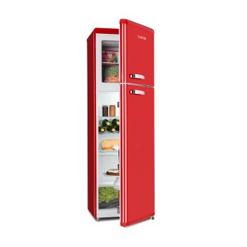 Klarstein Audrey Retro, frigider-congelator 194/56 litri A ++ roșu