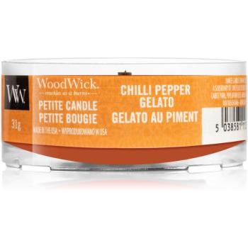 Woodwick Chilli Pepper Gelato lumânare votiv cu fitil din lemn 31 g