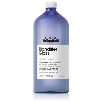 L’Oréal Professionnel Serie Expert Blondifier sampon regenerativ si de infrumusetare pentru păr în nuanțe reci de blond, decolorat sau șuvițat 1500 ml