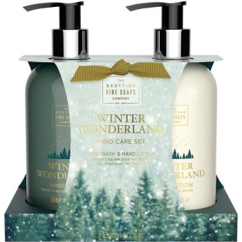 Scottish Fine Soaps Winter Wonderland Hand Care Set set cadou Cinnamon, Dried Fruits & Vanilla (de maini)