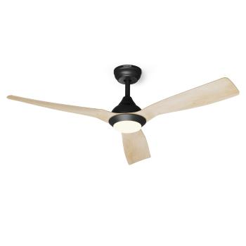 Klarstein Fiji Flow 2 în 1 Smart, ventilator de tavan, Ø 152 cm, lumină LED, telecomandă, control prin aplicație, funcționare în două direcții