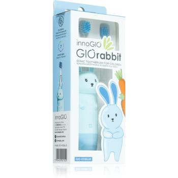 innoGIO GIORabbit Sonic Toothbrush periuta de dinti cu ultrasunete pentru copii Blue 1 buc