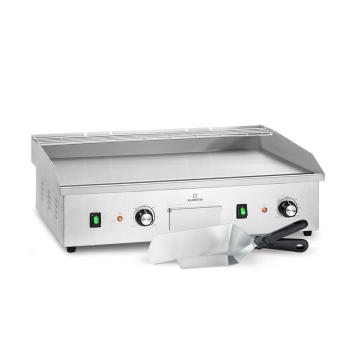 Klarstein Grillmeile 4400, grătar electric, Plancha, 2x2200W, placă de grătar din oțel inoxidabil