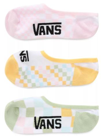 VANS 3 PACK - șosete de damă Classic Check Canoodle VN0A5L6UZQO1