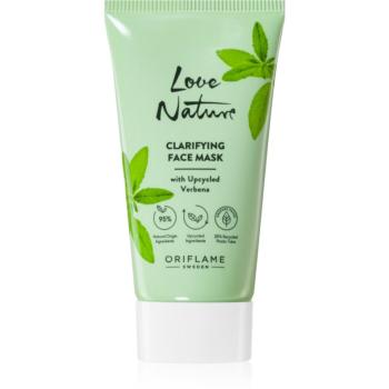 Oriflame Love Nature Upcycled Verbena masca de fata pentru curatare 30 ml