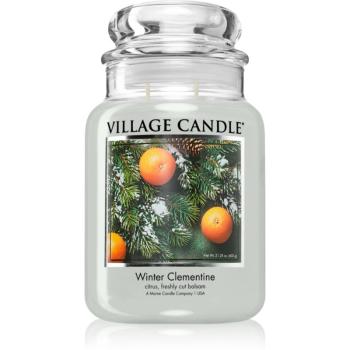 Village Candle Winter Clementine lumânare parfumată 602 g