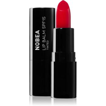 NOBEA Day-to-Day Lip Balm SPF 15 Tinted balsam de buze SPF 15 #L02 Cherry red 4 g