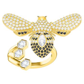 Swarovski Inel extravagant placat cu aur cu o frumoasă albinăLisabel 54090 52 mm