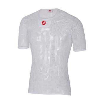 
                 CASTELLI Tricou de ciclism cu mânecă scurtă - CORE MESH 3 - alb  
            