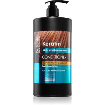 Dr. Santé Keratin balsam regenerator pentru parul fragil, lipsit de strălucire 1000 ml