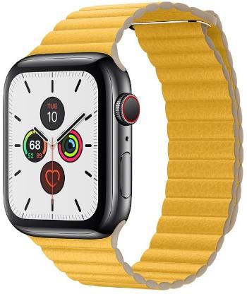 4wrist buclă curea pentru Apple Watch - Yellow 42/44/45 mm