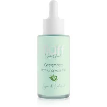 Fluff Superfood ser facial pentru un aspect mat Green Tea 40 ml