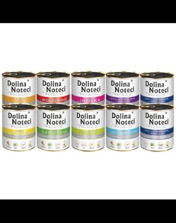 DOLINA NOTECI Premium Mix Mancare umeda pentru caini, mix arome 20x800g