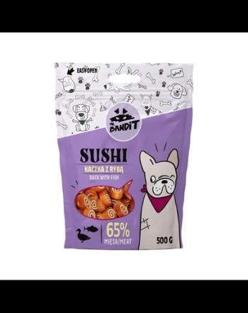 MR. BANDIT Sushi Recompense cu pui si peste, pentru caini 500 g