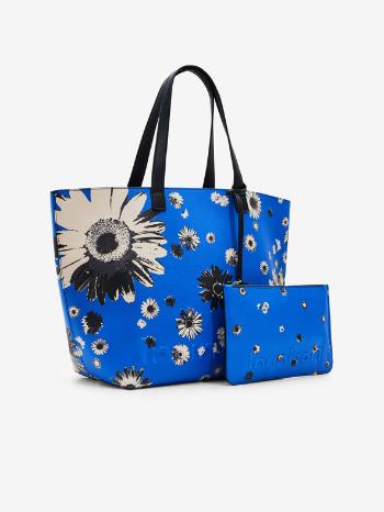 Desigual Daisy Pop Namibia Reversible Genți Albastru