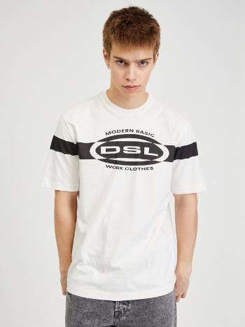 Diesel Tricou Alb