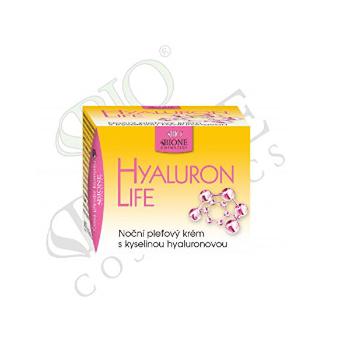Bione Cosmetics Cremă de Noapte pentru piele cu acid hialuronic Hyaluron Life 50 ml