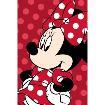 Pătură pentru copii Jerry Fabrics Minnie Red, 100 x 150 cm