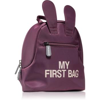 Childhome My First Bag Aubergine rucsac pentru copii 20x8x24 cm