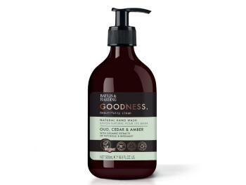 Baylis & Harding Săpun lichid pentru mâini Oud, cedru și ambră Goodness (Natural Hand Wash) 500 ml