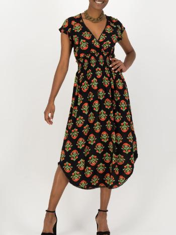 Blutsgeschwister Sunflowers Field Robe Laatste Lieve Rochie Negru