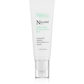 Nacomi Next Level Dermo crema pentru acnee ce reglementeaza producția de sebum 50 ml