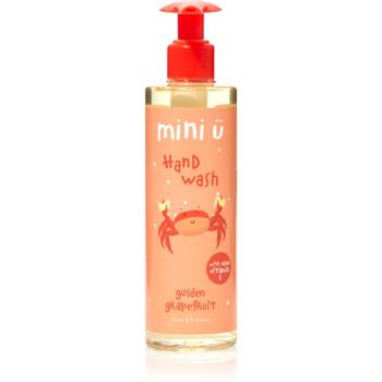 Mini-U Hand Wash Săpun natural pentru mâini pentru copii Golden Grapefruit 250 ml