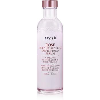 fresh Rose Deep Hydration Oil-Infused Serum ser de ulei hidratant de trandafir 100 ml