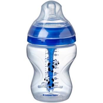 Tommee Tippee C2N Closer to Nature Anti-colic Advanced Baby Bottle biberon pentru sugari 0m+ Boy 260 ml