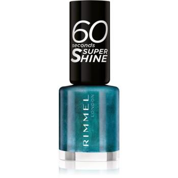 Rimmel 60 Seconds Super Shine lac de unghii culoare 721 Siren 8 ml