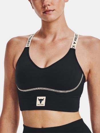 Under Armour Project Rock Infty Mid Sport Sutien Negru