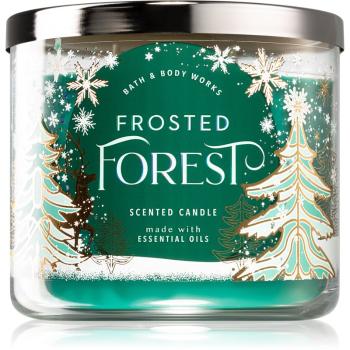 Bath & Body Works Frosted Forest lumânare parfumată 411 g